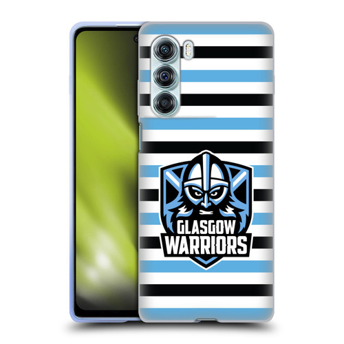 Glasgow Warriors Logo 2 Stripes 2 Soft Gel Case for Motorola Edge S30 / Moto G200 5G