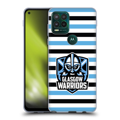 Glasgow Warriors Logo 2 Stripes 2 Soft Gel Case for Motorola Moto G Stylus 5G 2021