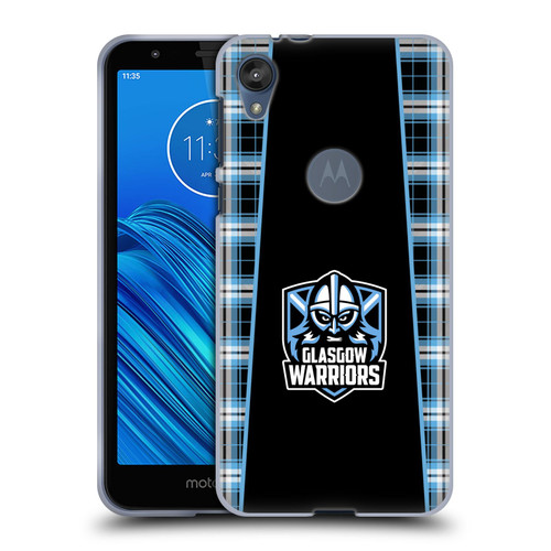 Glasgow Warriors Logo 2 Tartan Soft Gel Case for Motorola Moto E6