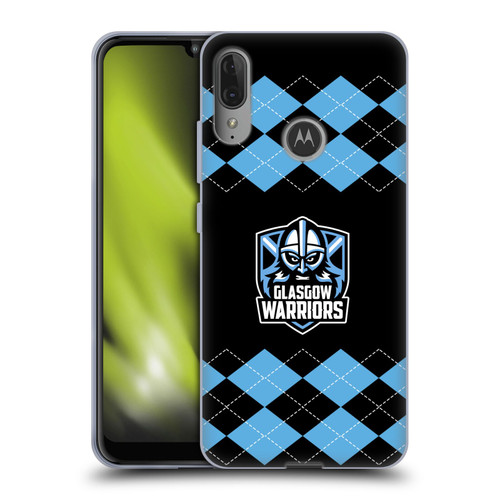 Glasgow Warriors Logo 2 Argyle Soft Gel Case for Motorola Moto E6 Plus