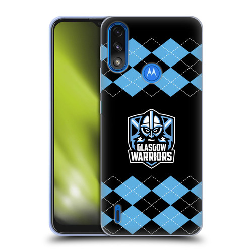 Glasgow Warriors Logo 2 Argyle Soft Gel Case for Motorola Moto E7 Power / Moto E7i Power