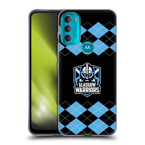 Glasgow Warriors Logo 2 Argyle Soft Gel Case for Motorola Moto G71 5G
