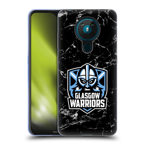 Glasgow Warriors Logo 2 Marble Soft Gel Case for Nokia 5.3
