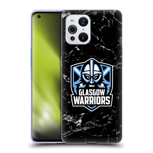 Glasgow Warriors Logo 2 Marble Soft Gel Case for OPPO Find X3 / Pro