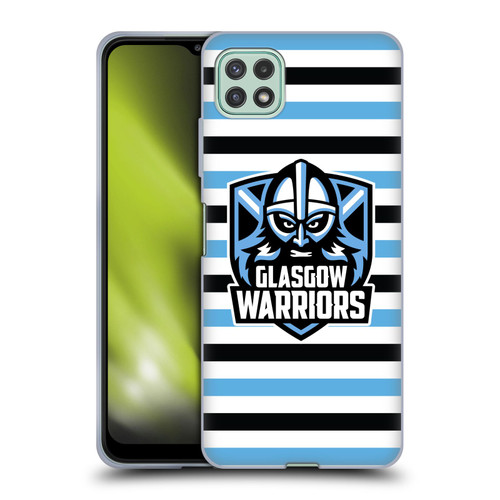 Glasgow Warriors Logo 2 Stripes 2 Soft Gel Case for Samsung Galaxy A22 5G / F42 5G (2021)