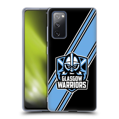 Glasgow Warriors Logo 2 Diagonal Stripes Soft Gel Case for Samsung Galaxy S20 FE / 5G