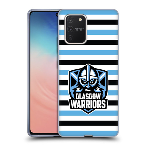 Glasgow Warriors Logo 2 Stripes 2 Soft Gel Case for Samsung Galaxy S10 Lite