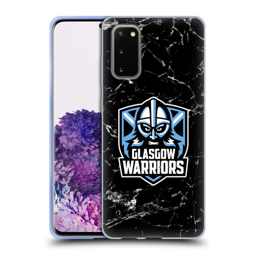 Glasgow Warriors Logo 2 Marble Soft Gel Case for Samsung Galaxy S20 / S20 5G