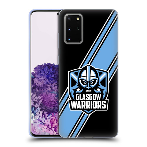 Glasgow Warriors Logo 2 Diagonal Stripes Soft Gel Case for Samsung Galaxy S20+ / S20+ 5G