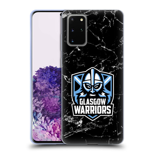 Glasgow Warriors Logo 2 Marble Soft Gel Case for Samsung Galaxy S20+ / S20+ 5G