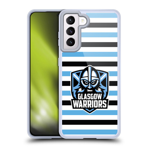 Glasgow Warriors Logo 2 Stripes 2 Soft Gel Case for Samsung Galaxy S21 5G