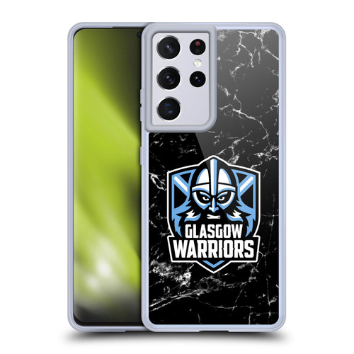 Glasgow Warriors Logo 2 Marble Soft Gel Case for Samsung Galaxy S21 Ultra 5G
