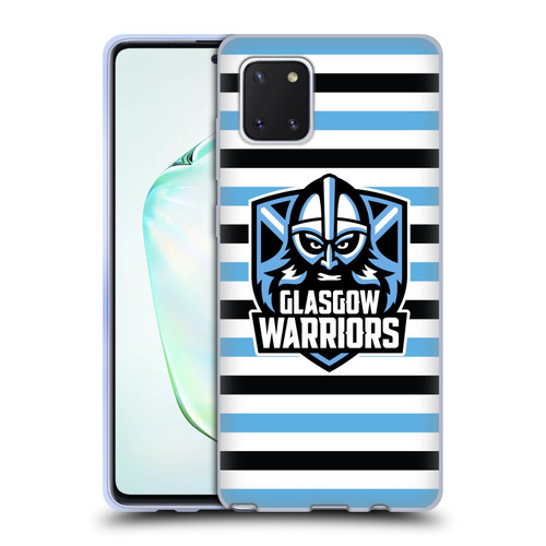 Glasgow Warriors Logo 2 Stripes 2 Soft Gel Case for Samsung Galaxy Note10 Lite