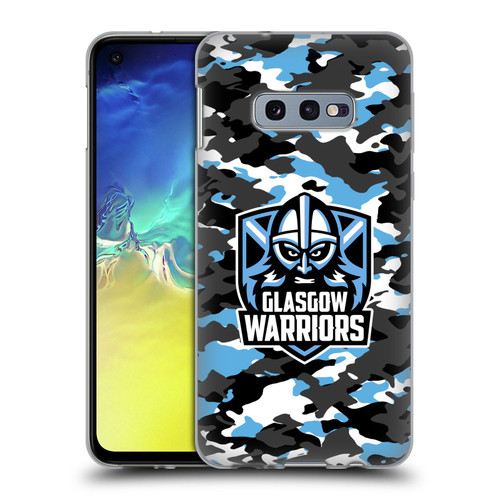 Glasgow Warriors Logo 2 Camouflage Soft Gel Case for Samsung Galaxy S10e