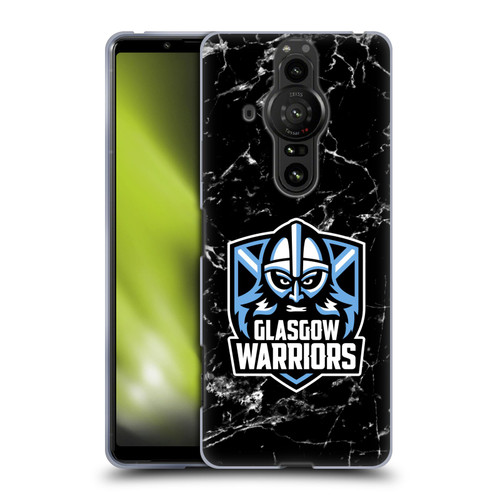 Glasgow Warriors Logo 2 Marble Soft Gel Case for Sony Xperia Pro-I