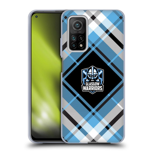 Glasgow Warriors Logo 2 Diagonal Tartan Soft Gel Case for Xiaomi Mi 10T 5G