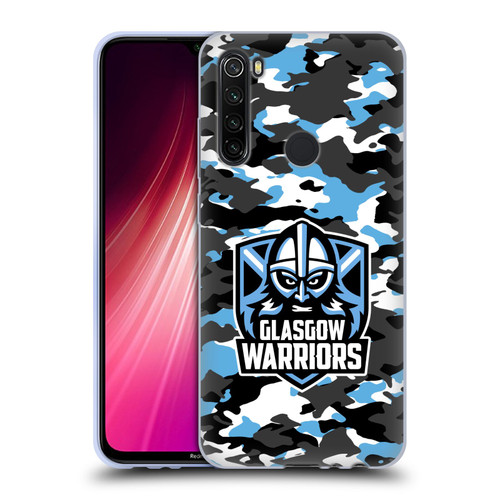 Glasgow Warriors Logo 2 Camouflage Soft Gel Case for Xiaomi Redmi Note 8T