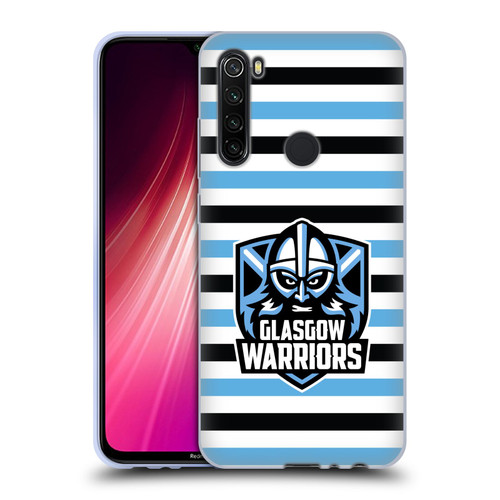 Glasgow Warriors Logo 2 Stripes 2 Soft Gel Case for Xiaomi Redmi Note 8T