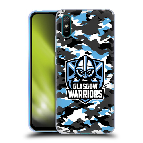 Glasgow Warriors Logo 2 Camouflage Soft Gel Case for Xiaomi Redmi 9A / Redmi 9AT