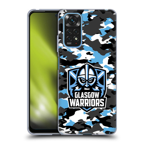 Glasgow Warriors Logo 2 Camouflage Soft Gel Case for Xiaomi Redmi Note 11 / Redmi Note 11S