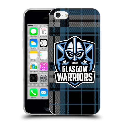 Glasgow Warriors Logo Tartan Soft Gel Case for Apple iPhone 5c