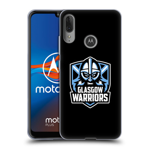 Glasgow Warriors Logo Plain Black Soft Gel Case for Motorola Moto E6 Plus