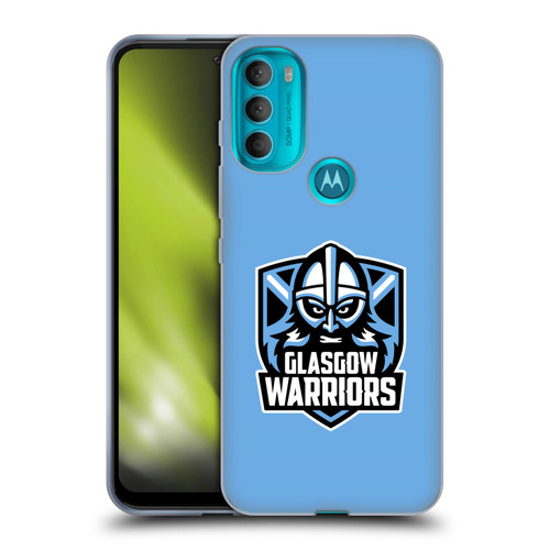 Glasgow Warriors Logo Plain Blue Soft Gel Case for Motorola Moto G71 5G