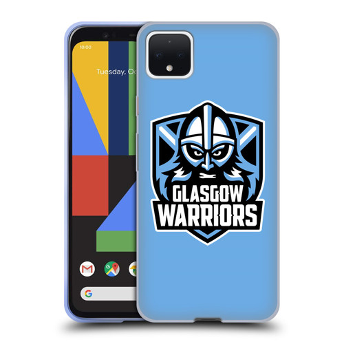 Glasgow Warriors Logo Plain Blue Soft Gel Case for Google Pixel 4 XL