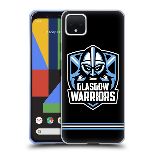 Glasgow Warriors Logo Stripes Black Soft Gel Case for Google Pixel 4 XL