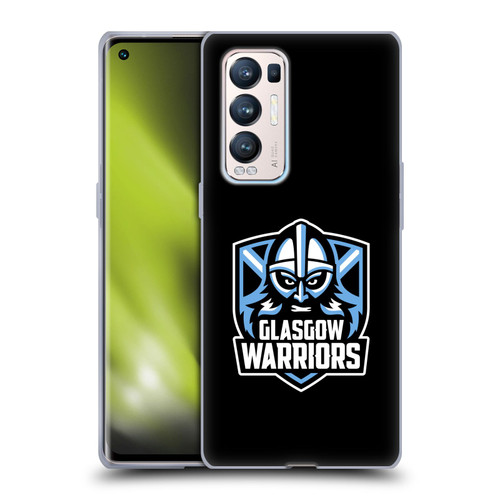 Glasgow Warriors Logo Plain Black Soft Gel Case for OPPO Find X3 Neo / Reno5 Pro+ 5G