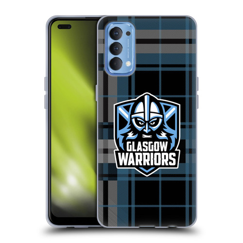 Glasgow Warriors Logo Tartan Soft Gel Case for OPPO Reno 4 5G