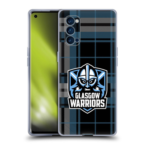 Glasgow Warriors Logo Tartan Soft Gel Case for OPPO Reno 4 Pro 5G