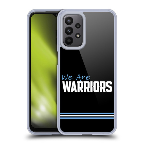 Glasgow Warriors Logo We Are Warriors Soft Gel Case for Samsung Galaxy A23 / 5G (2022)