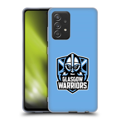 Glasgow Warriors Logo Plain Blue Soft Gel Case for Samsung Galaxy A52 / A52s / 5G (2021)