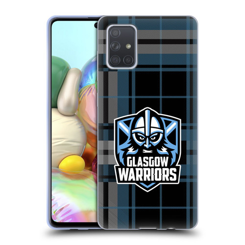 Glasgow Warriors Logo Tartan Soft Gel Case for Samsung Galaxy A71 (2019)