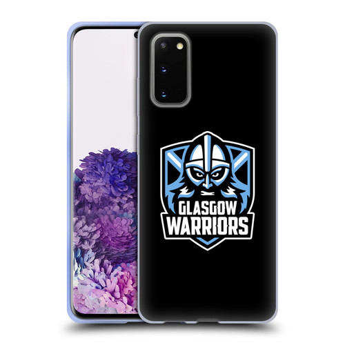 Glasgow Warriors Logo Plain Black Soft Gel Case for Samsung Galaxy S20 / S20 5G