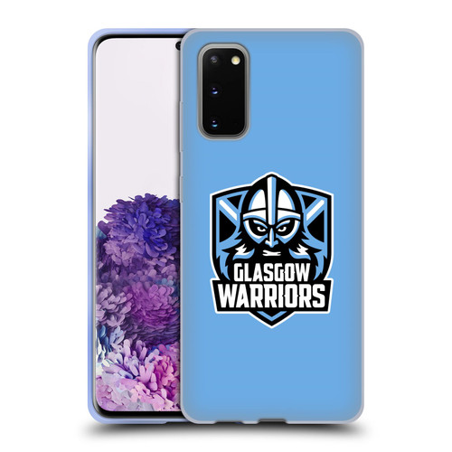 Glasgow Warriors Logo Plain Blue Soft Gel Case for Samsung Galaxy S20 / S20 5G