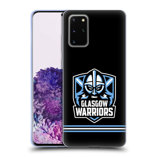 Glasgow Warriors Logo Stripes Black Soft Gel Case for Samsung Galaxy S20+ / S20+ 5G