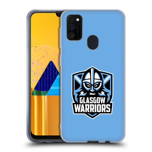 Glasgow Warriors Logo Plain Blue Soft Gel Case for Samsung Galaxy M30s (2019)/M21 (2020)