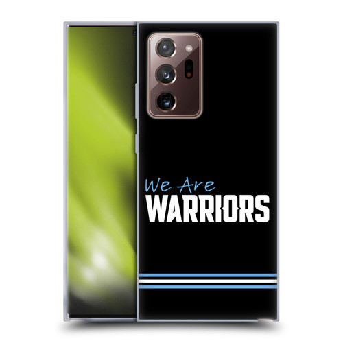 Glasgow Warriors Logo We Are Warriors Soft Gel Case for Samsung Galaxy Note20 Ultra / 5G