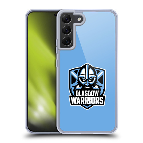 Glasgow Warriors Logo Plain Blue Soft Gel Case for Samsung Galaxy S22+ 5G