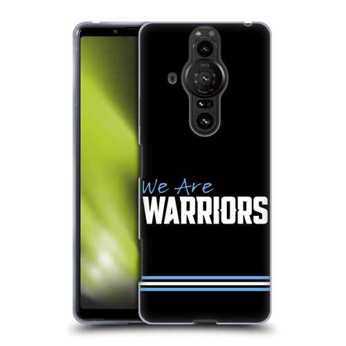 Glasgow Warriors Logo We Are Warriors Soft Gel Case for Sony Xperia Pro-I