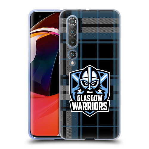 Glasgow Warriors Logo Tartan Soft Gel Case for Xiaomi Mi 10 5G / Mi 10 Pro 5G