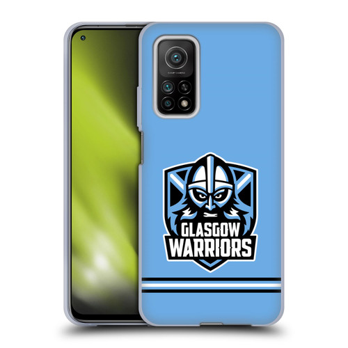 Glasgow Warriors Logo Stripes Blue Soft Gel Case for Xiaomi Mi 10T 5G