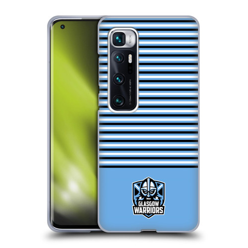 Glasgow Warriors Logo Stripes Blue 2 Soft Gel Case for Xiaomi Mi 10 Ultra 5G