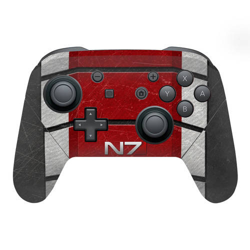 EA Bioware Mass Effect Graphics N7 Logo Armor Vinyl Sticker Skin Decal Cover for Nintendo Switch Pro Controller