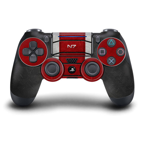 EA Bioware Mass Effect Graphics N7 Logo Armor Vinyl Sticker Skin Decal Cover for Sony DualShock 4 Controller