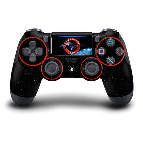 EA Bioware Mass Effect Graphics Normandy SR1 Vinyl Sticker Skin Decal Cover for Sony DualShock 4 Controller