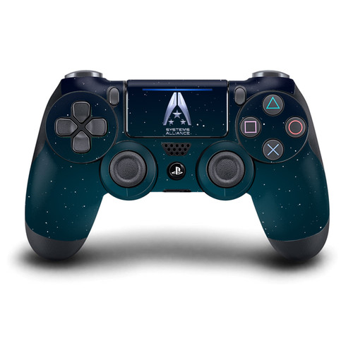 EA Bioware Mass Effect Graphics Systems Alliance Logo Vinyl Sticker Skin Decal Cover for Sony DualShock 4 Controller