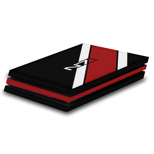 EA Bioware Mass Effect Graphics N7 Logo Stripes Vinyl Sticker Skin Decal Cover for Sony PS4 Pro Console